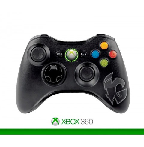 Беспроводной оригинальный контроллер Xbox 360 (Черный) Б/У